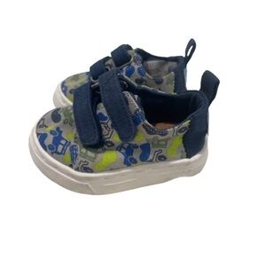 Boys Toddler Slip on Strap Car Grey Shoes T2 US!